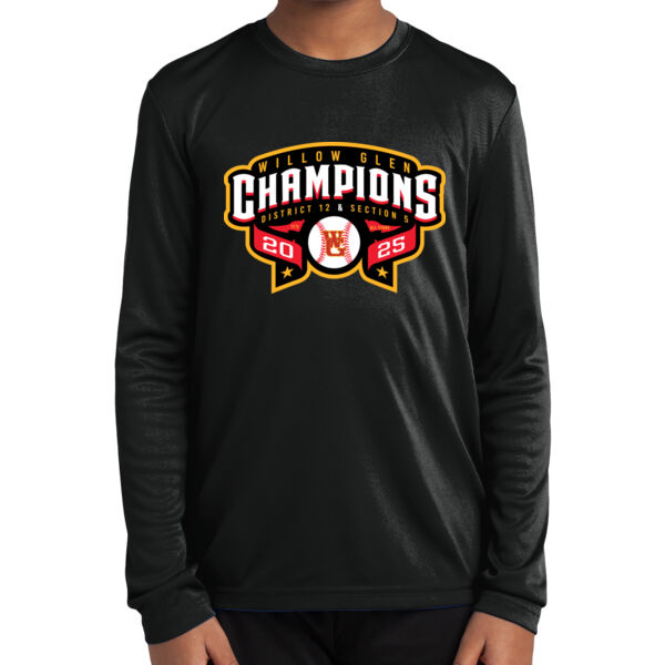Willow Glen District 11 - Youth Long Sleeve PosiCharge ® Competitor Tee Thumbnail