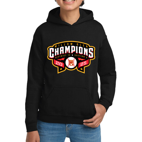 Willow Glen District 11 - Youth Heavy Blend Hooded Sweatshirt Thumbnail